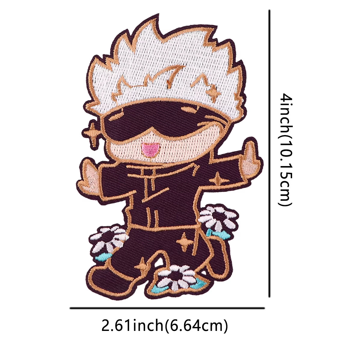 Patches for Clothing Anime Badges Embroidery Appliques Child Clothing Accessories