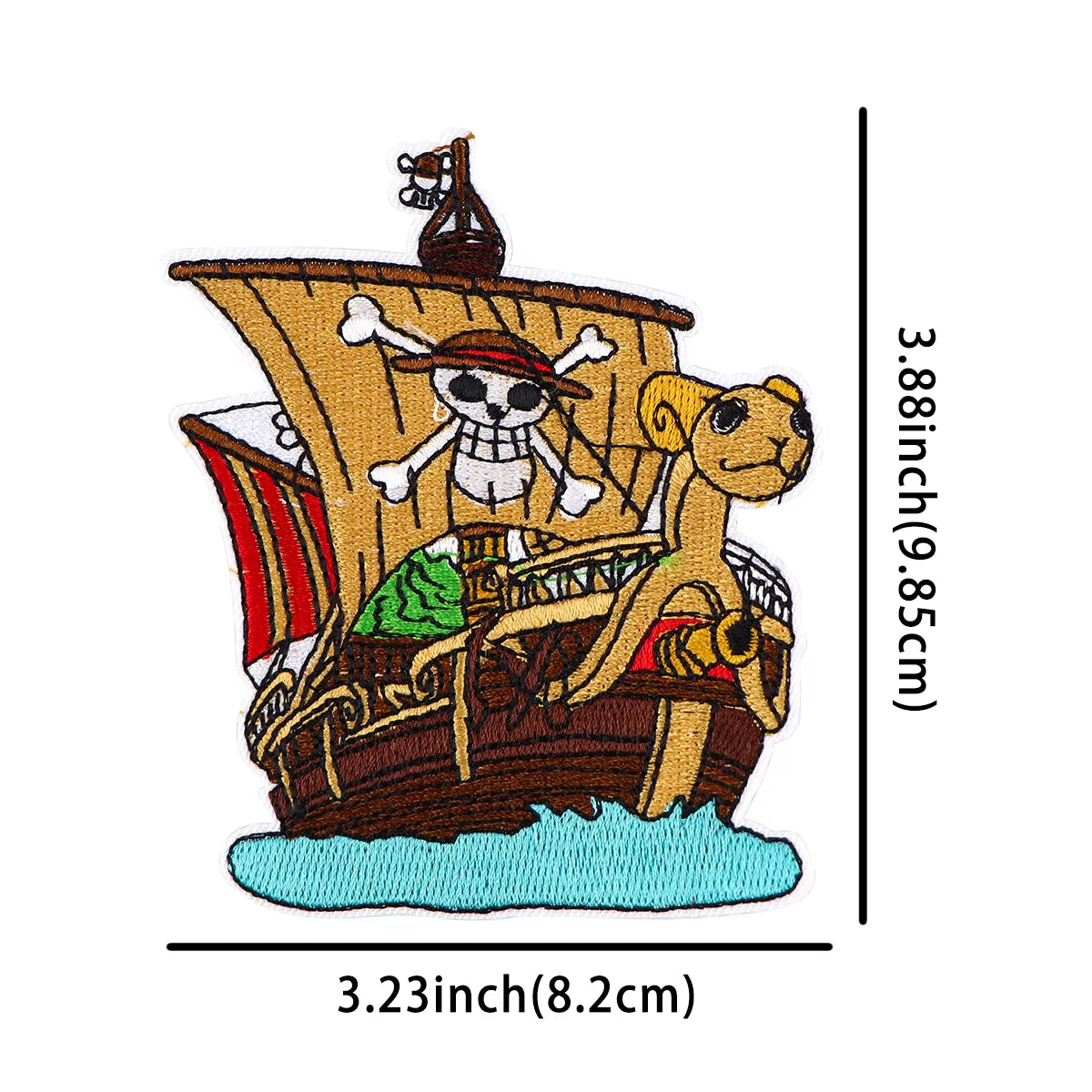 Patches for Clothing Anime Badges Embroidery Appliques Child Clothing Accessories