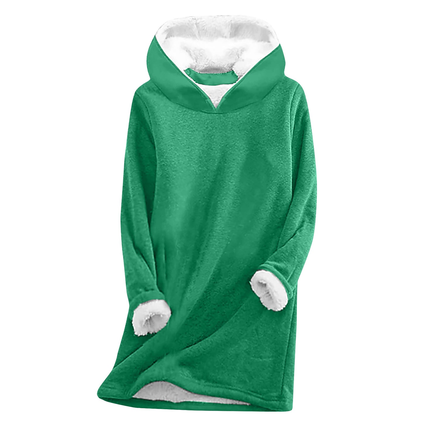 Long Sleeve Casual Thickening Fleece Sweatshirt