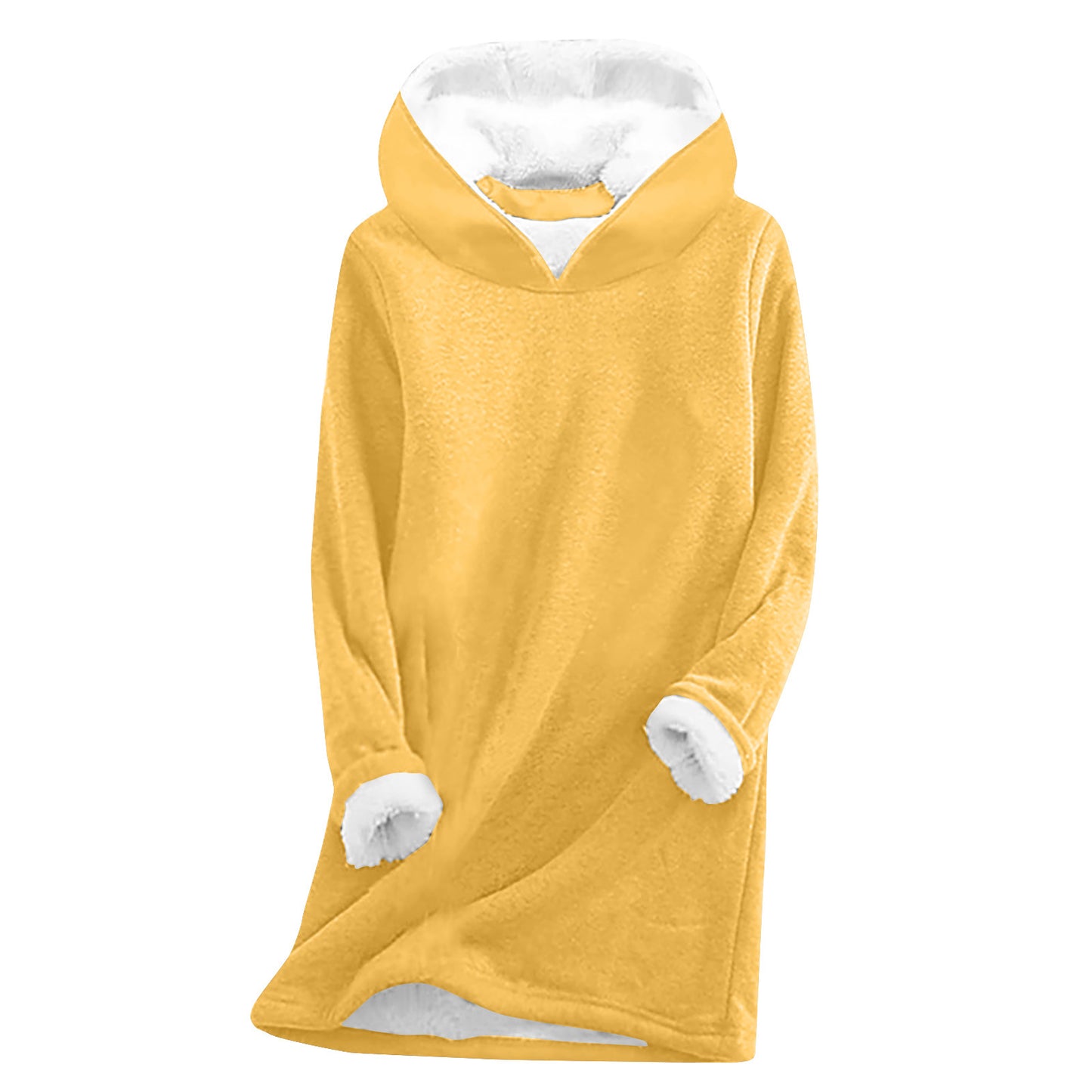 Long Sleeve Casual Thickening Fleece Sweatshirt