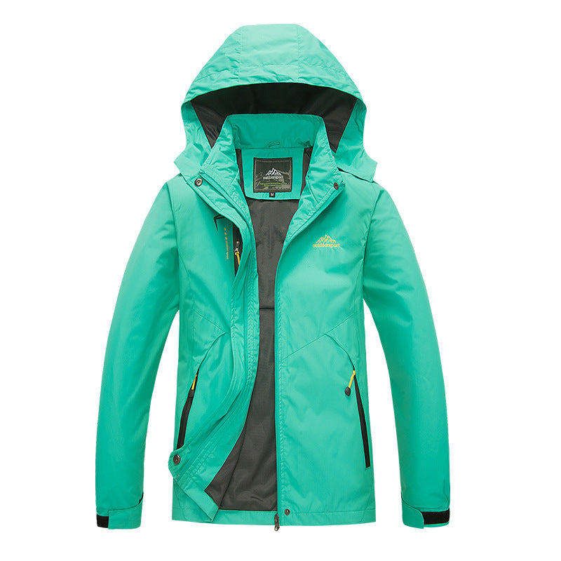 Men's And Women's Outdoor Thin Waterproof Jacket