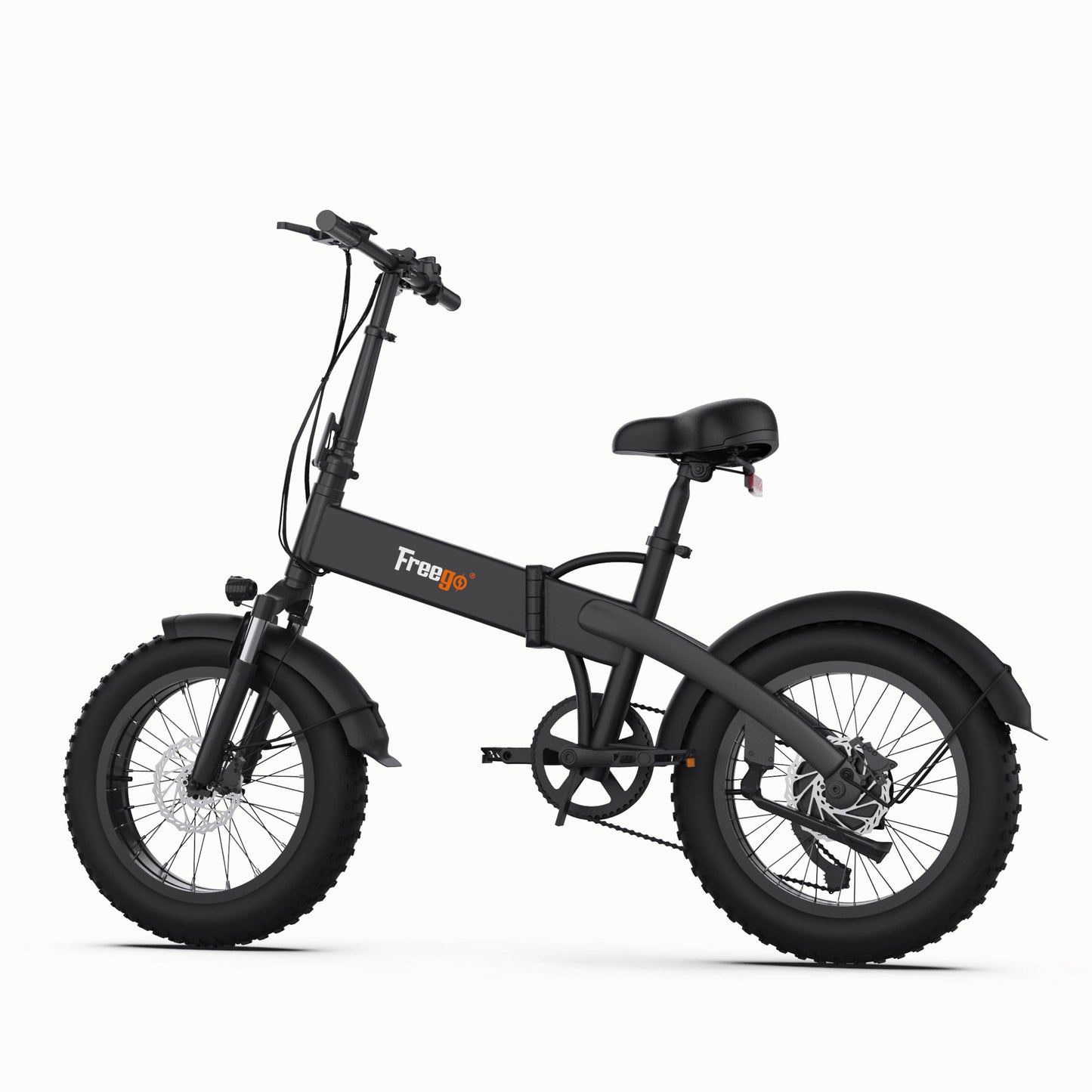 Freego E1 Shimano 7-Speed Foldable Fat Tire City Electric Bike 1200W Poweful Motor