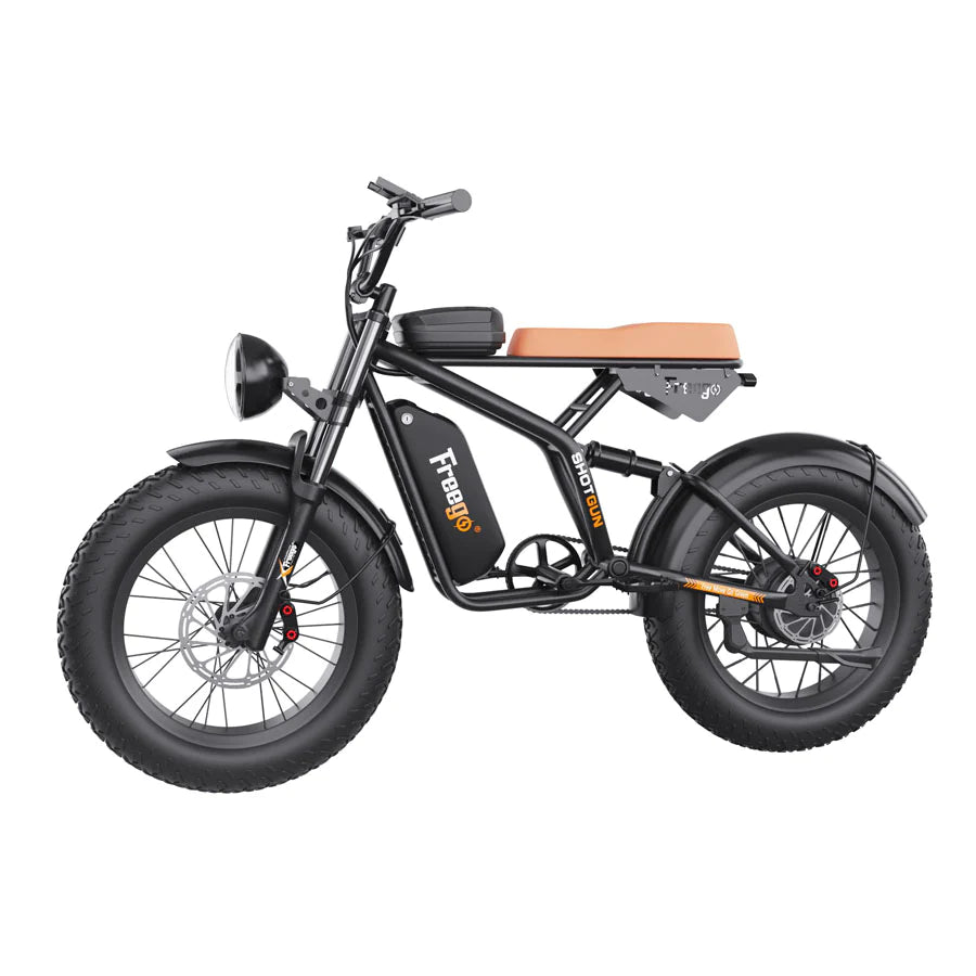 Freego F1 Pro Fat Tires Off Road Electric Bike 1400W Powerful Motor 7 Speed Gears