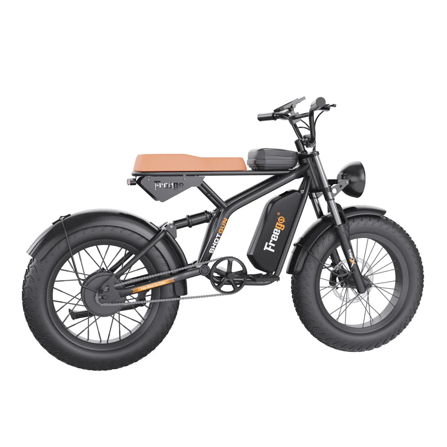 Freego F1 Pro Fat Tires Off Road Electric Bike 1400W Powerful Motor 7 Speed Gears