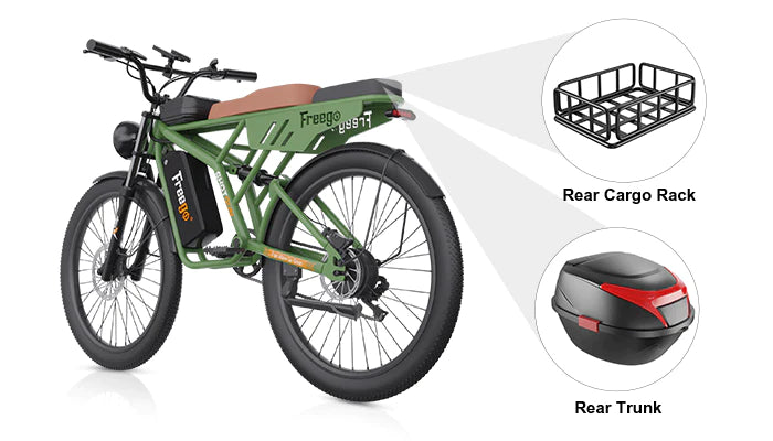 Freego Shotgun F4 Cargo Electric Mountain Bike