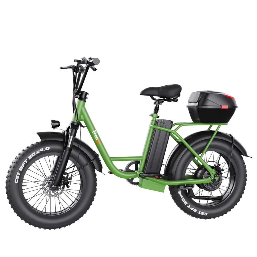 Freego City Bike FB-20X Step-thru Fat Tire Electric Bike