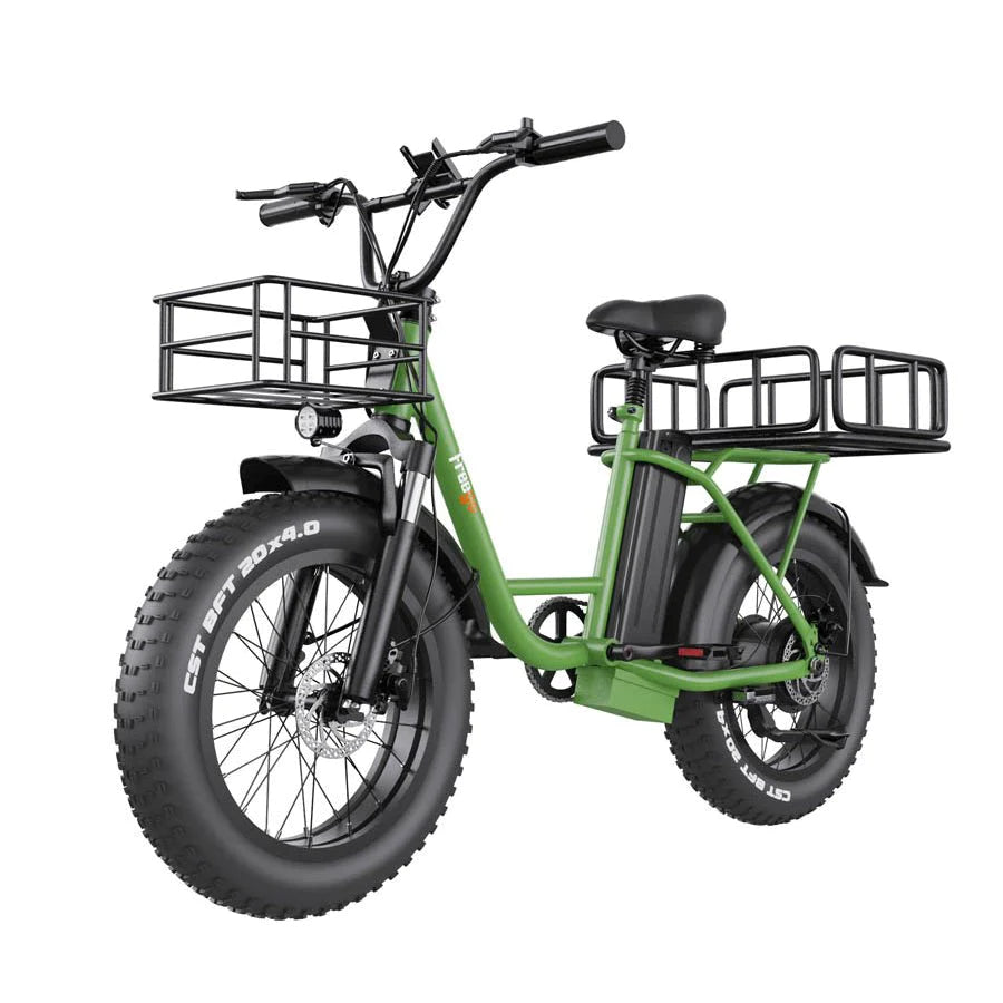 Freego City Bike FB-20X Step-thru Fat Tire Electric Bike