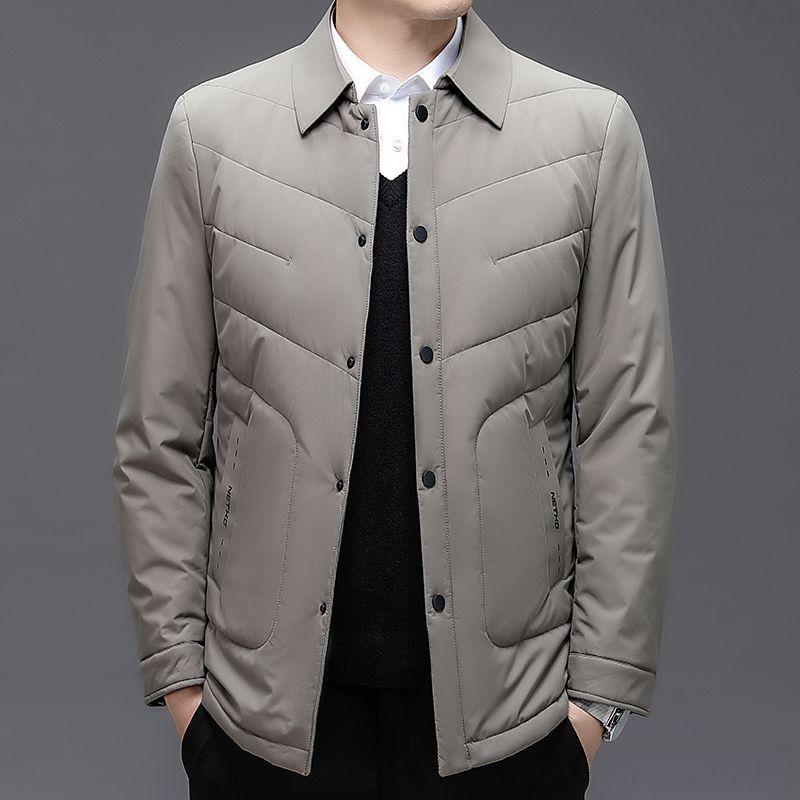 Lightweight Cotton Coat Warmth Retention Material Cropped Cotton Jacket