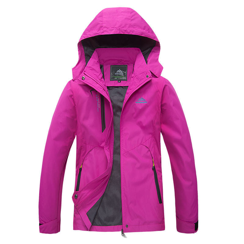 Men's And Women's Outdoor Thin Waterproof Jacket