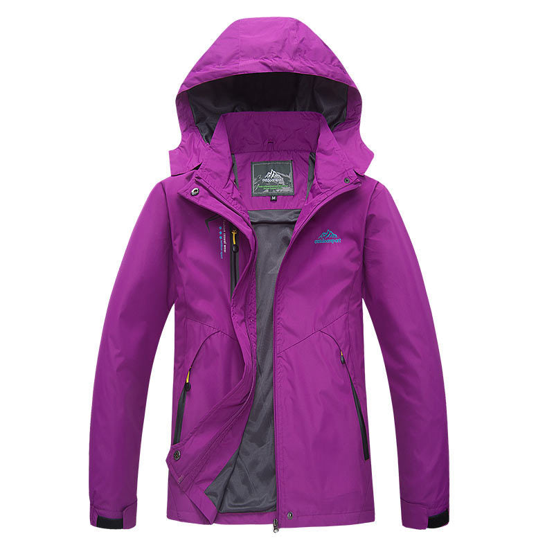 Men's And Women's Outdoor Thin Waterproof Jacket